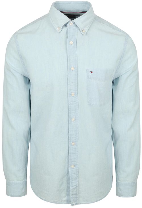 Camicia Chambray Tommy Hilfiger azzurro chiaro Product