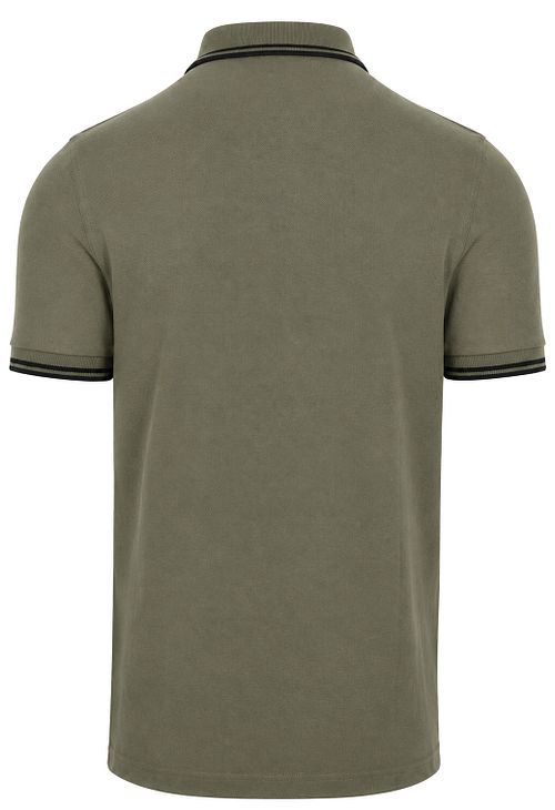 Fred Perry Polo Tipped M3600 Groen Z50