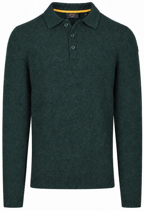 Jersey NZA Dobson de mezcla de lana en verde oscuro Product