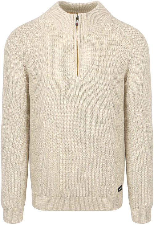 Maglione half zip NZA Drake Beige caldo Product