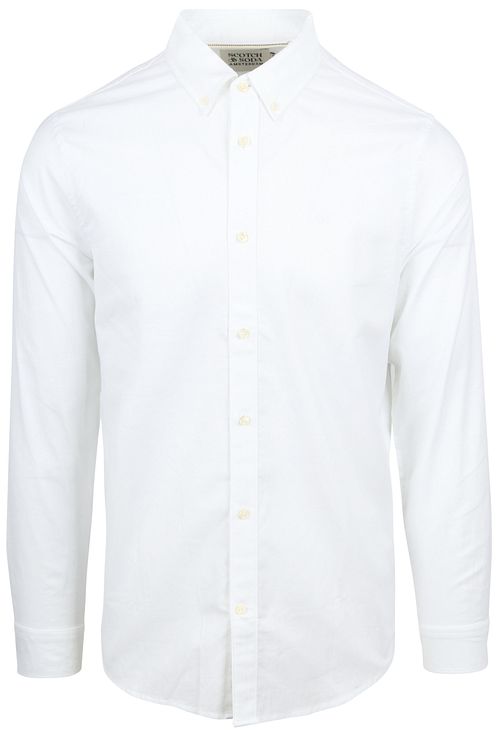 Scotch and Soda Core Oxford Overhemd Wit Product