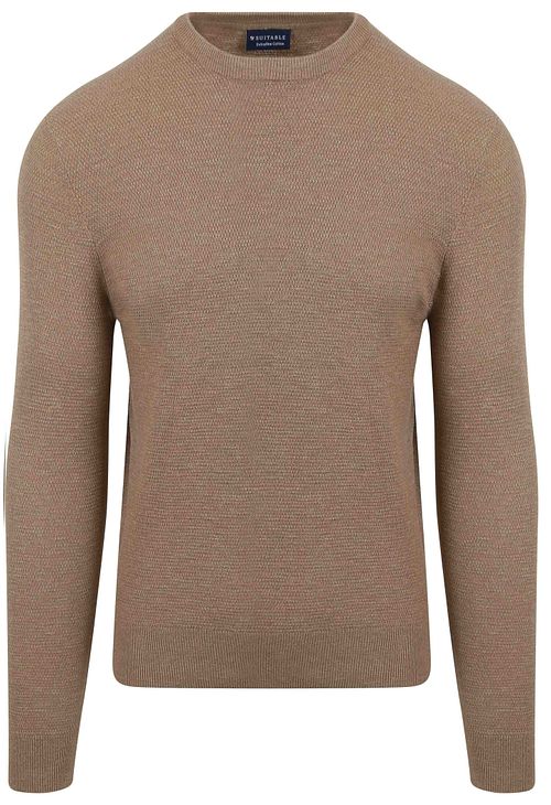 Suitable Maglione testurizzato taupe Product
