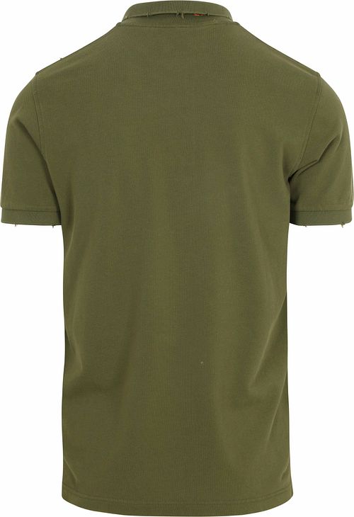Sun68 Vintage Polo Groen Product / Achterkant