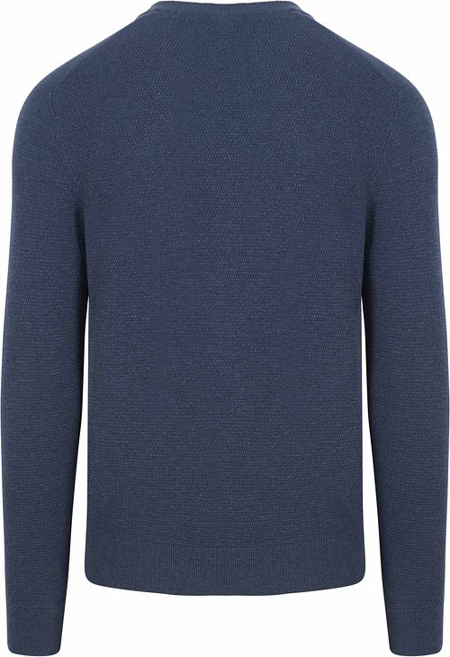 Sweter Suitable o strukturalnym splocie w kolorze petrol Product / Achterkant