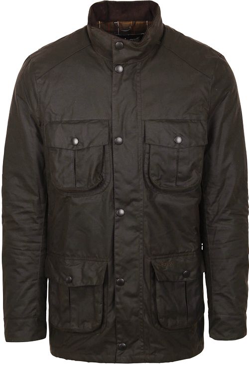 Barbour woskowana kurtka Corbridge w kolorze oliwkowym Product
