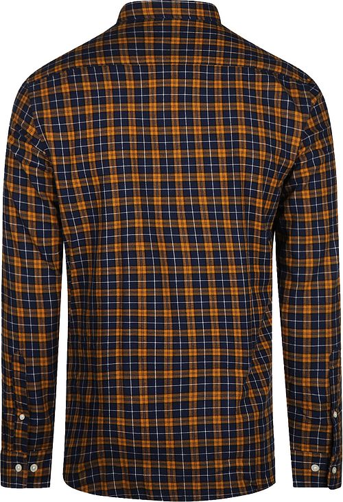 Camisa McGregor de cuadros amarillo y azul Product / Achterkant