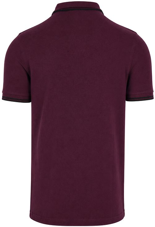 Fred Perry Polo Shirt Tipped M3600 Plum 84C
