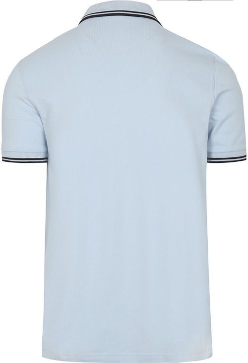 Fred Perry Polo Twin Tipped M3600 Blau Y69 Product / Achterkant