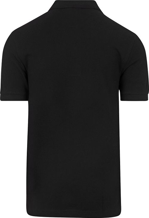 Fred Perry Polo Plain Schwarz Product / Achterkant