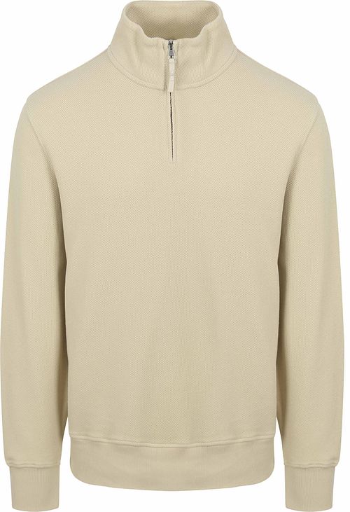 Gant Half Zip Trui Ecru Product