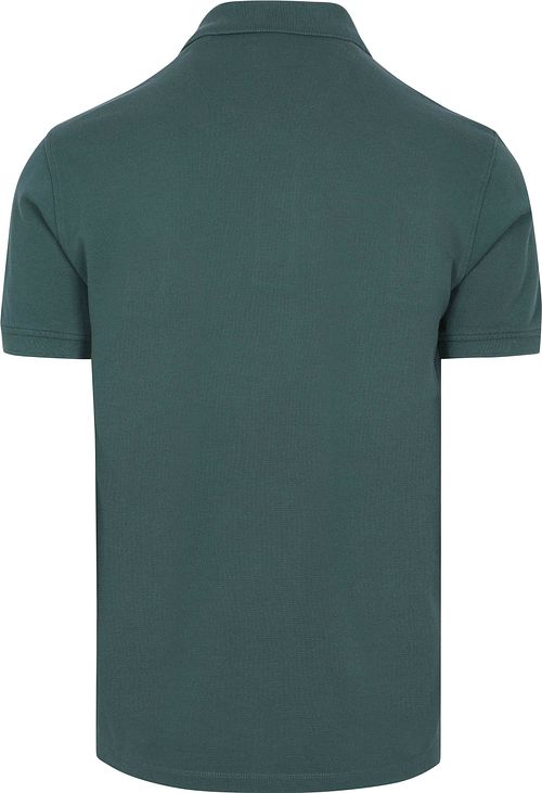 Koszulka polo McGregor z piki w kolorze ciemnozielonym Product / Achterkant