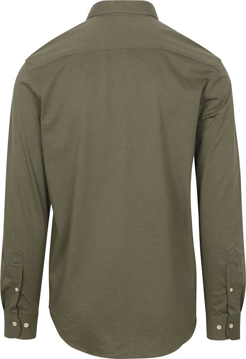 McGregor Overhemd Piqué Stretch Groen Product / Achterkant