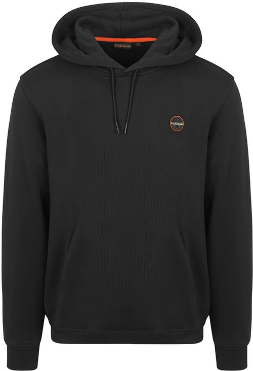 Napapijri Badge Hoodie Zwart Product