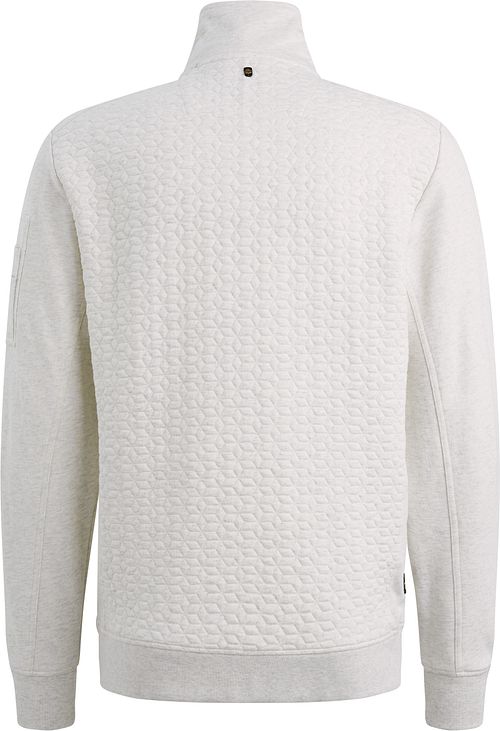 PME Legend Interlock Cárdigan Ecru Product / Achterkant