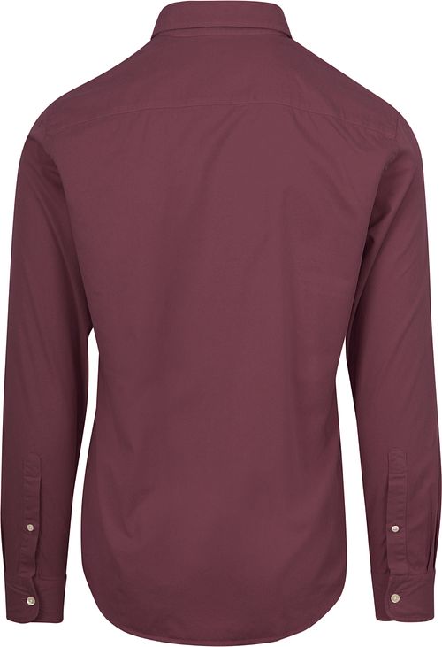 King Essentials The Tommy Overhemd Bordeaux Product / Detail