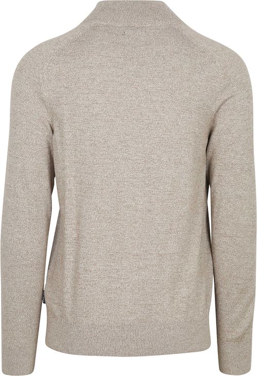 State Of Art Cardigan Melange Mouline Kaki