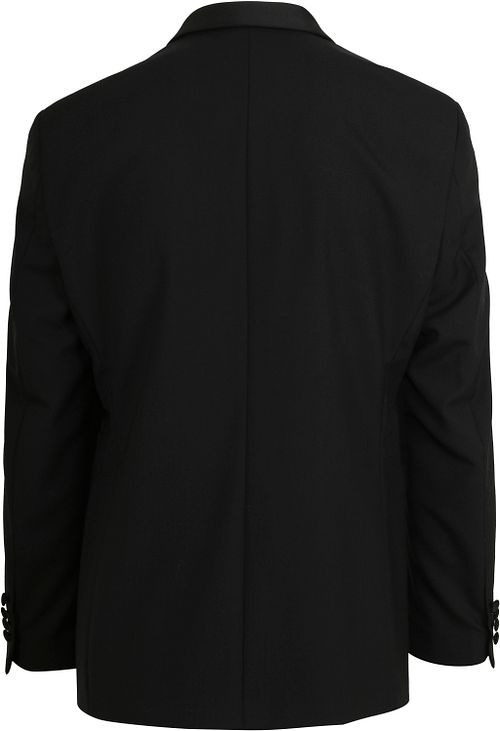 Suitable Blazer Manhattan uldblanding Sort Product / Achterkant