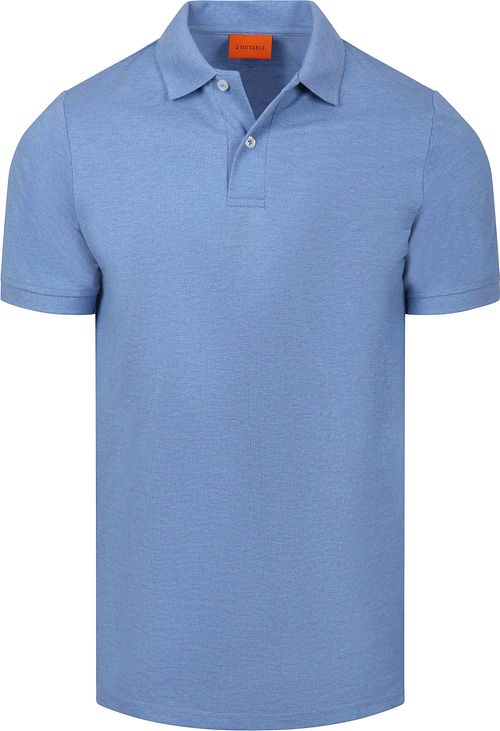 Suitable MEL Polo Piqué Mid Blue Product
