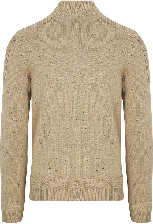 Sweter NZA Mocker Conor Melange w kolorze ciepłego beżu Product / Achterkant