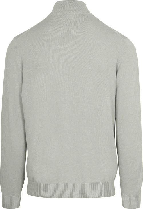 Sweter Steppin' Out Half-Zip Colin w kolorze szarym Product / Achterkant