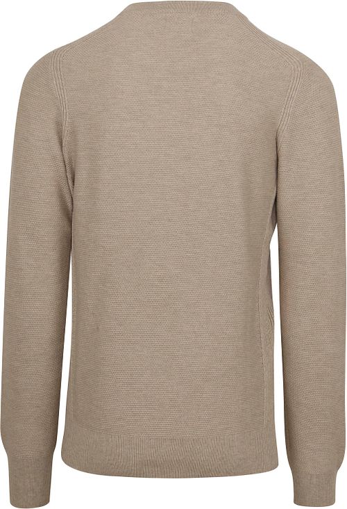 Dstrezzed Tröja Beige Melange Product / Achterkant