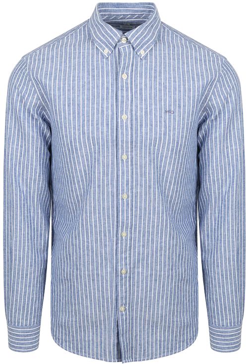 McGregor Hemd Linen Blend Streifen Blau Product