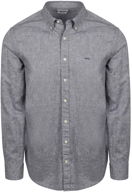 McGregor Skjorta Cotton Linen Marinblå Product