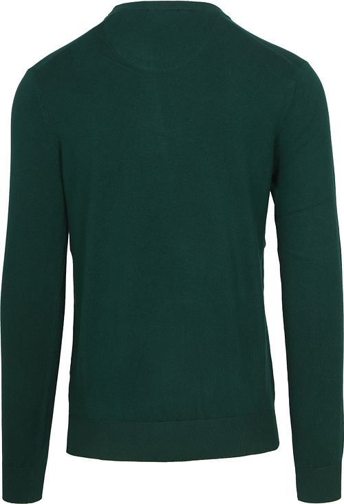 Scotch and Soda Essensiell Genser Mørkegrønn Product / Achterkant