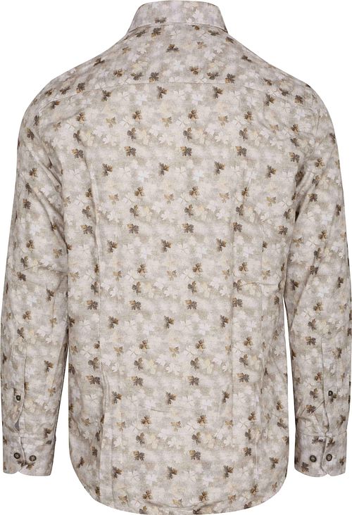 State Of Art Hemd mit Blumenprint Grau Product / Achterkant
