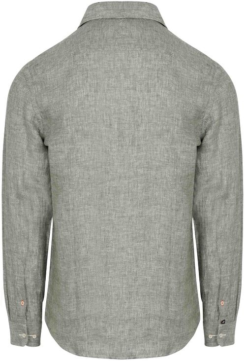 Suitable Shirt Linen Green Product / Achterkant