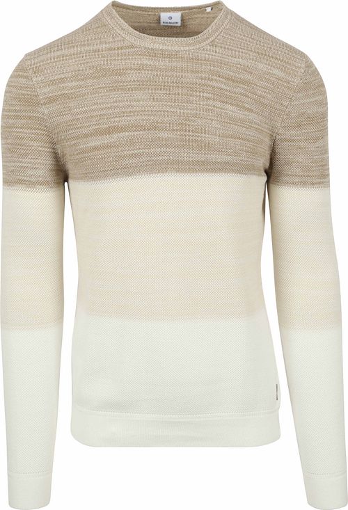 Blue Industry Maglione a righe beige Product