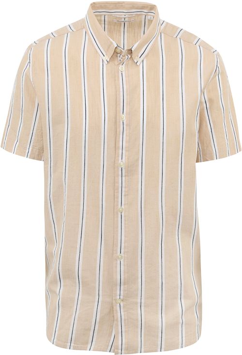 Camicia a righe beige KnowledgeCotton Apparel Product