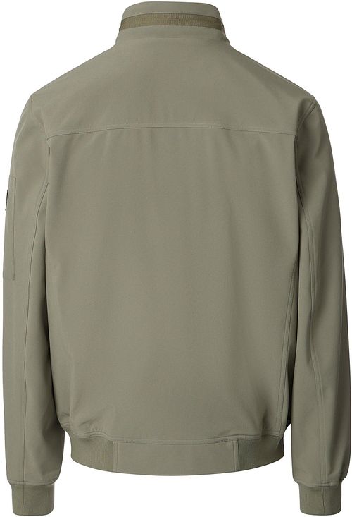 Kurtka softshell CASAMODA w kolorze zielonym Product / Achterkant