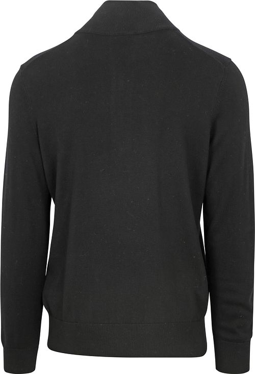 Jersey BOSS Kanobix Half Zip negro Product / Achterkant