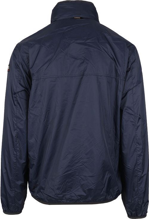 Napapijri Jas A-Vallee Donkerblauw Product / Achterkant