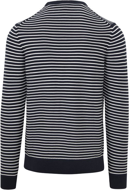 Suitable Respekt Genser Otto Blå Stripe Product / Achterkant