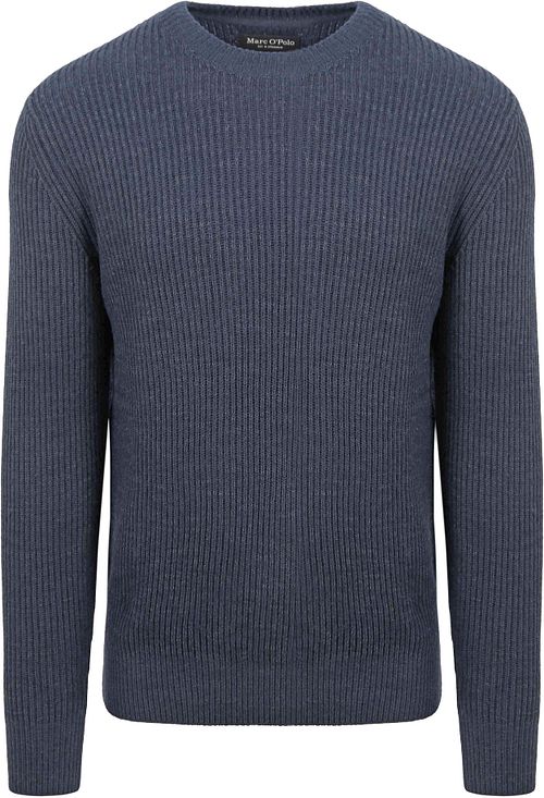 Sweter Marc O'Polo z mieszanki wełny w kolorze granatowym Product