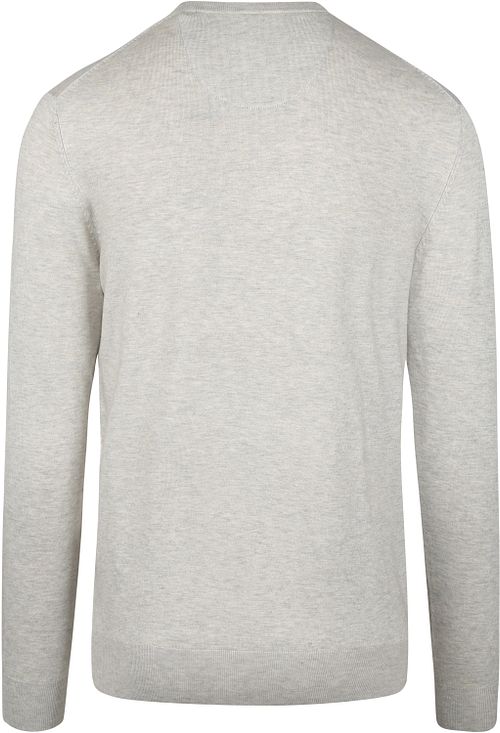 Sweter Scotch and Soda w kolorze Bone White Melange Product / Achterkant