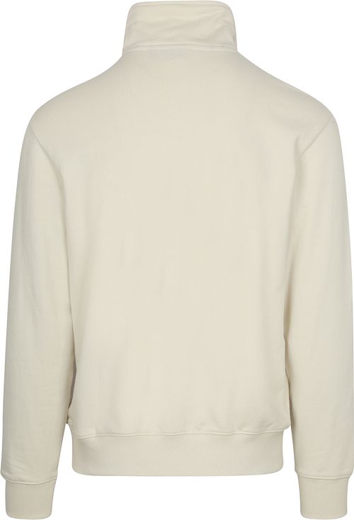 Bluza Napapijri Half-Zip w kolorze złamanej bieli Product / Achterkant