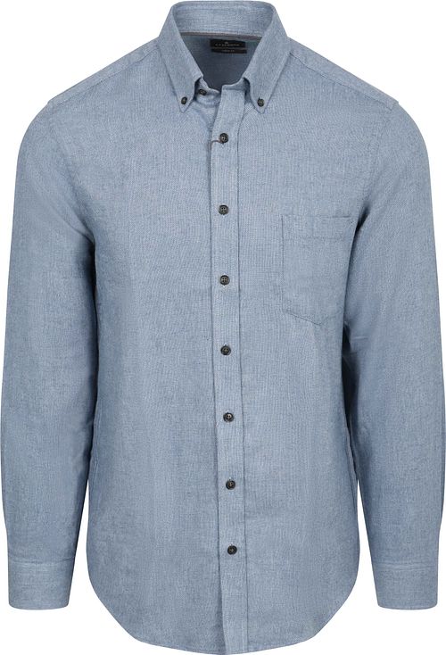 CASAMODA Chemise Faux Uni Bleu