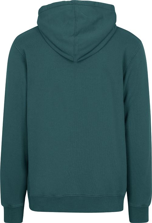 Colorful Standard Sweat à Capuche Organique Vert Pétrole Product / Achterkant