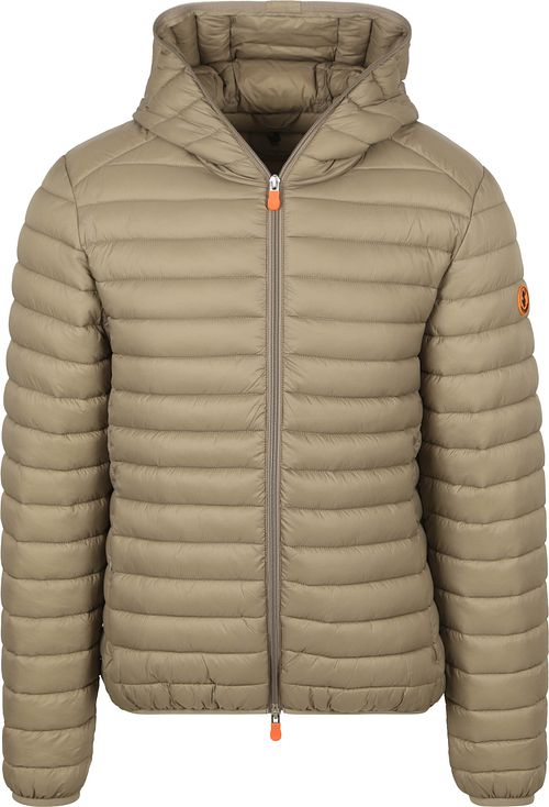 Gem dine andetroes farver i denne Save The Duck Donald-grå jakke Product