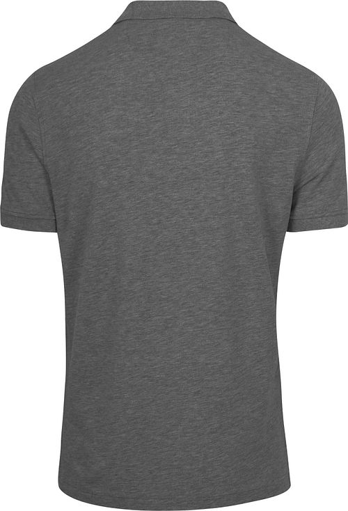 King Essentials The Rene Polo Shirt Anthracite Product / Achterkant