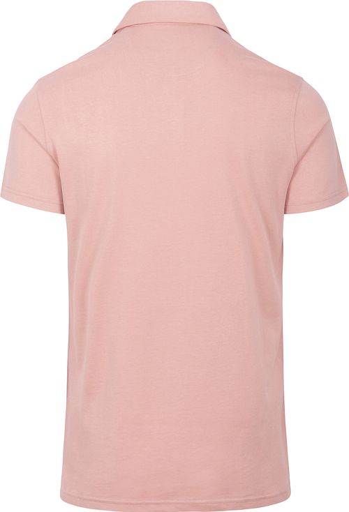 KING Essentials polo The James w kolorze różowym Product / Achterkant