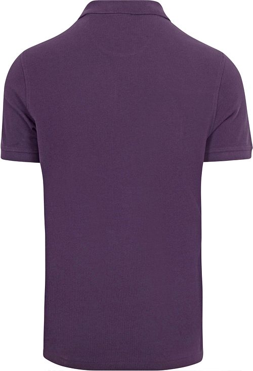 King Essentials The Rene Polo Fioletowe Product / Achterkant