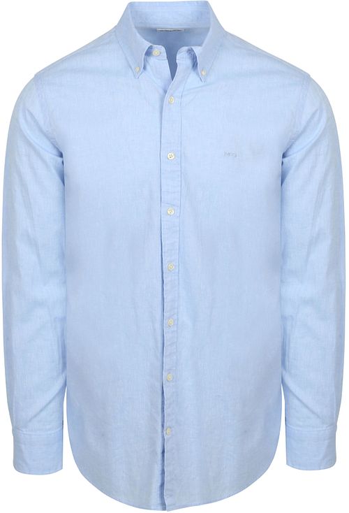 McGregor Hemd Cotton Linen Lichtblauw Product