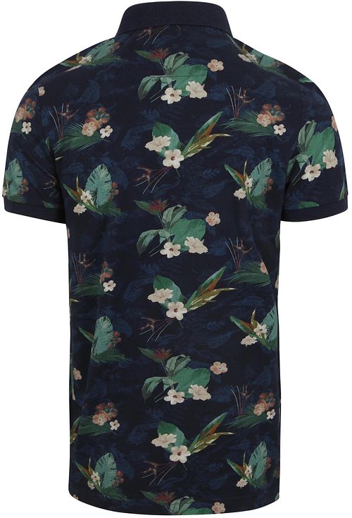 NZA Polo Nivalus Navy Product / Achterkant