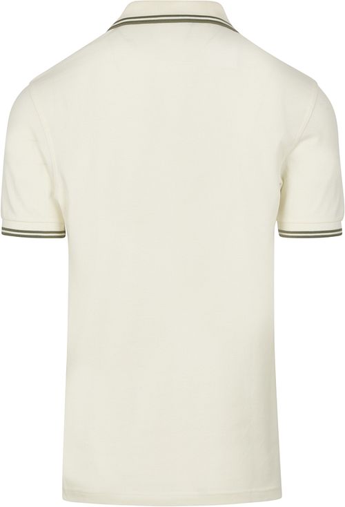 Polo Fred Perry Twin Tipped M3600 ecru Product / Achterkant