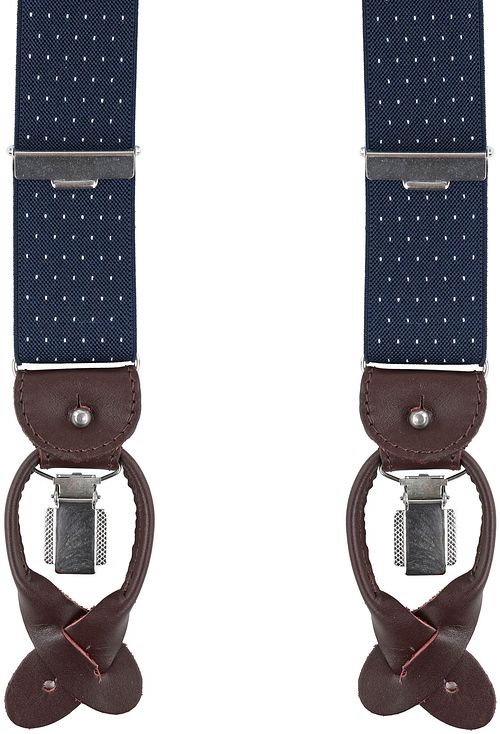 Profuomo Luxe Bretellen Navy-Wit Product