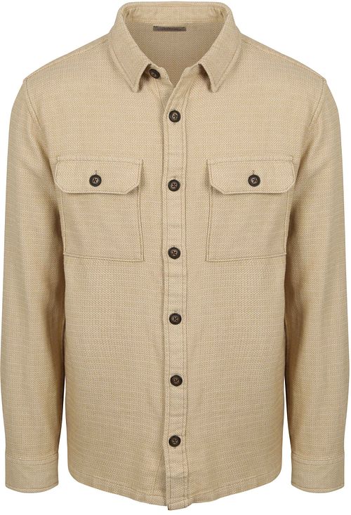 Suitable Overshirt Structure Beige Product